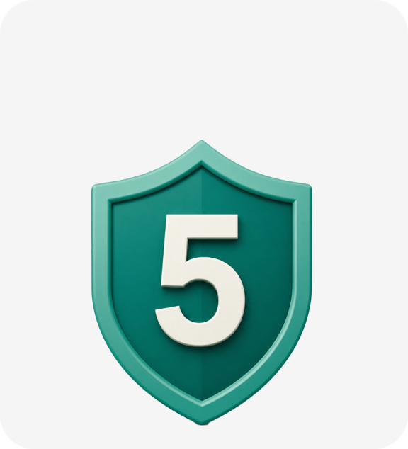 5-Year Warranty